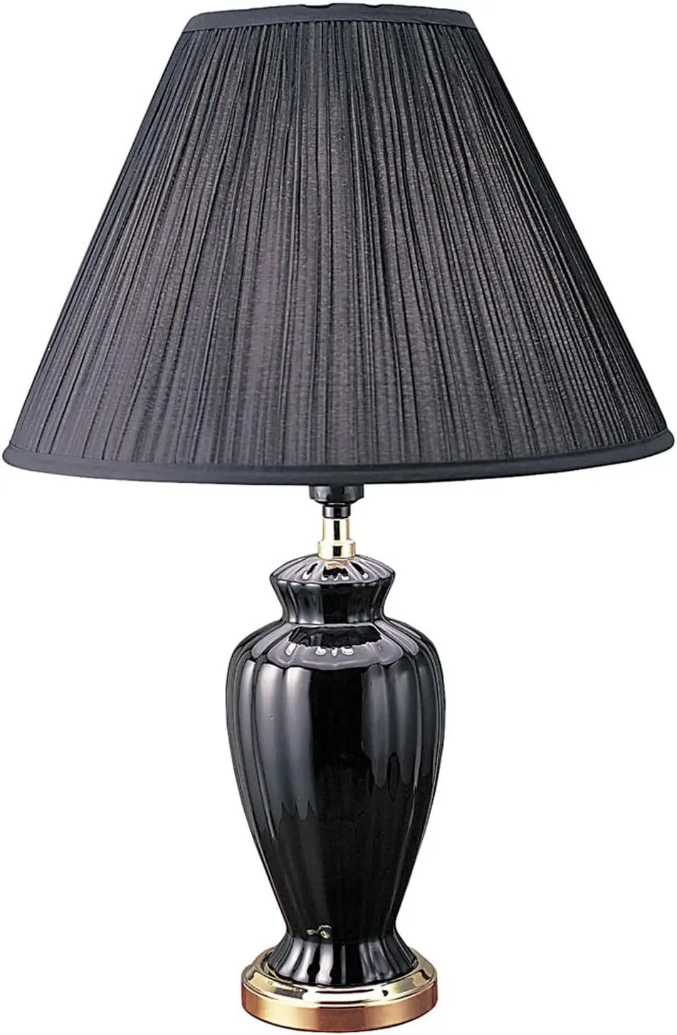 Retro Renaissance 26" Ceramic Table Lamp - Ivory