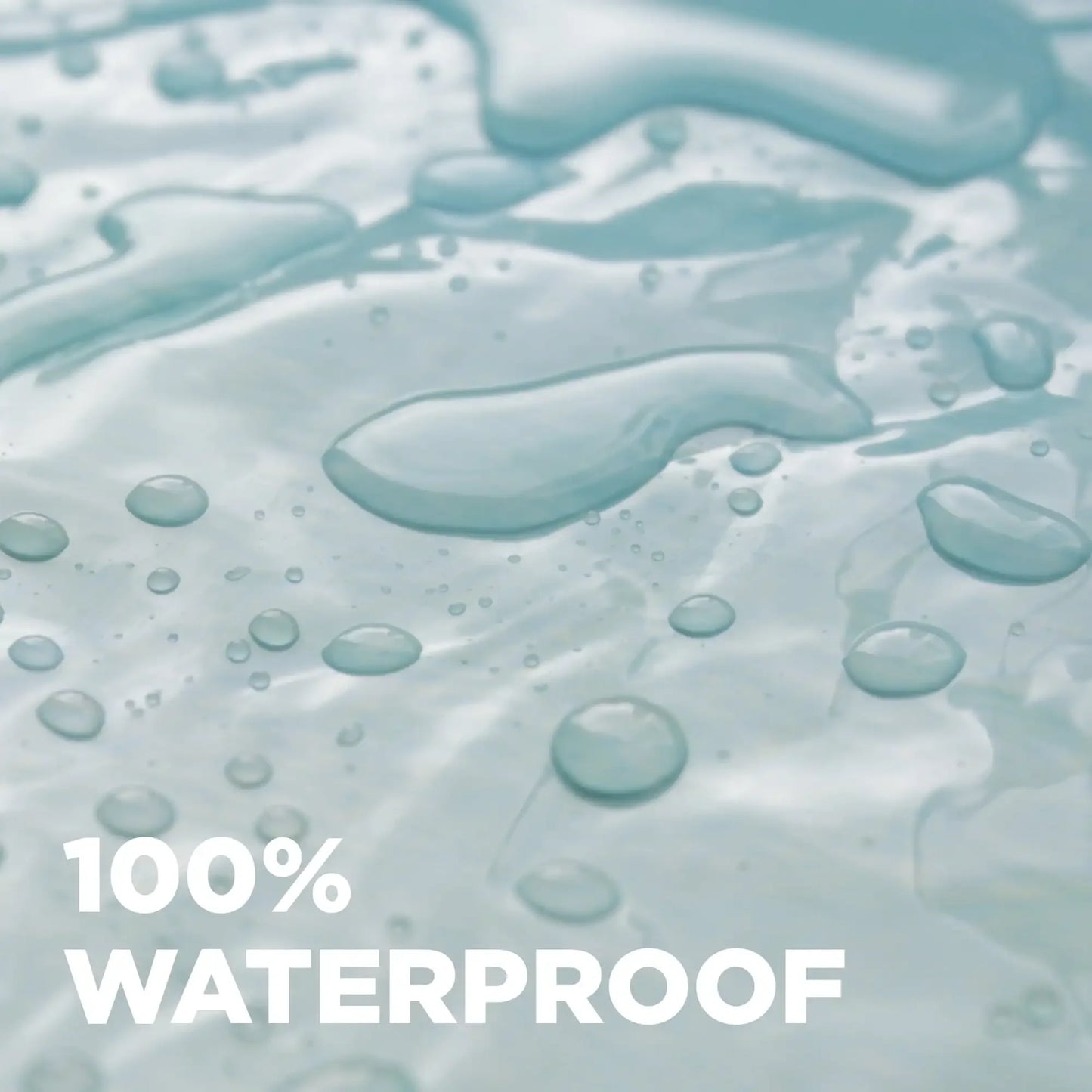 Ocean Blue PEVA Shower Curtain, 70" x 72", Zenna Home Escape Photoreal Sea and Sky Design