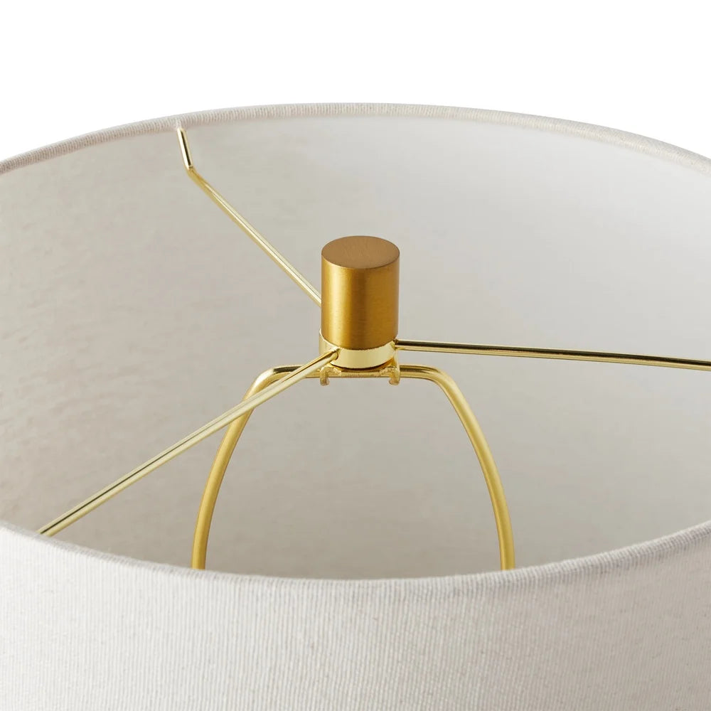 21 Inch Aged Blue Table Lamp with Shade Decorative Lighting Living Room Kitchen Guest Room Entryway Home Decor